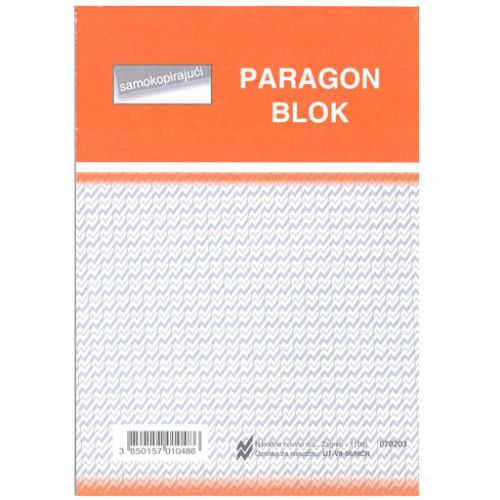 VII-56/NCR PARAGON BLOK KOPIRNI; Blok 2 x 50 listova, 10,5 x 14,8 cm slika 1