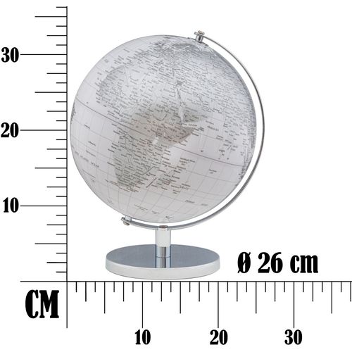 Mauro Ferretti Globus bijeli cm ø 25x34 slika 7