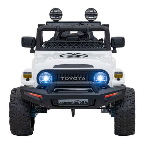 Licencirani auto na akumulator Toyota FJ Cruiser 4x4 - bijeli slika 2