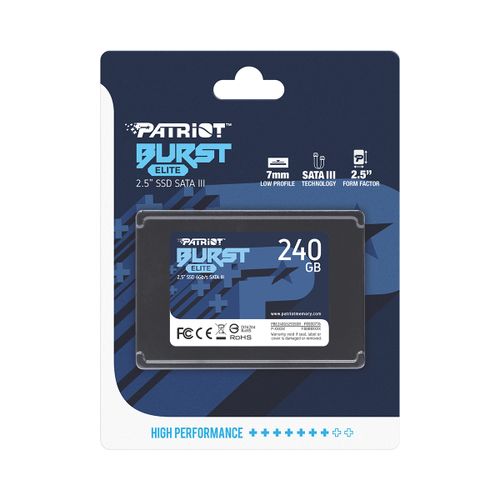 Patriot Burst Elite 240GB SSD SATA 3 2.5 " slika 5