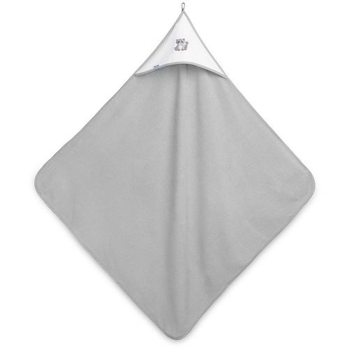Sensillo ručnik s kapuljačom 100x100cm, rakun sivi slika 2