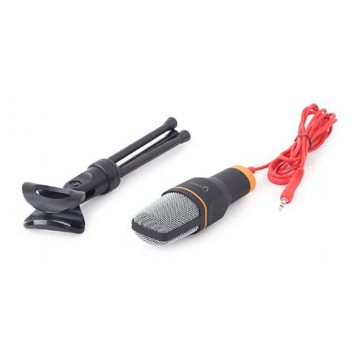 Gembird MIC-D-03 Omni-directional Microphone with Tripod, 3.5mm Connector, Black slika 2