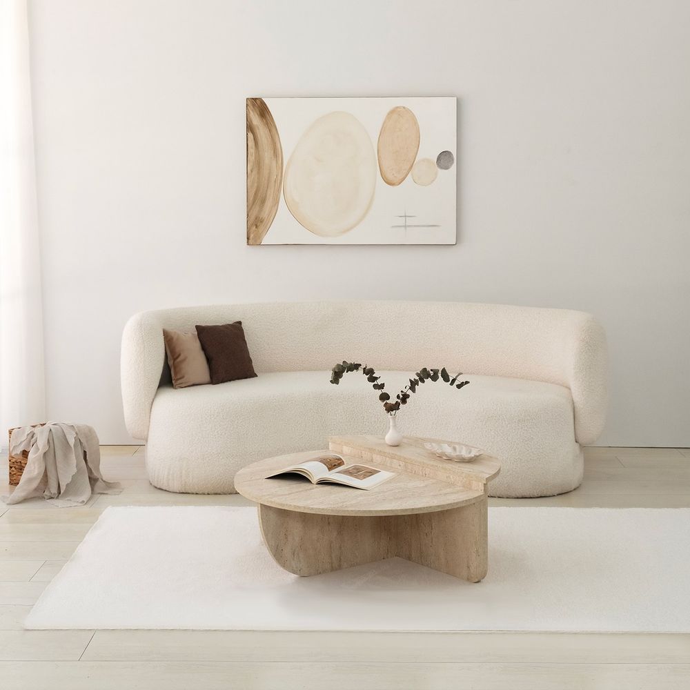 Kafa Stol Podium Travertine slika 6