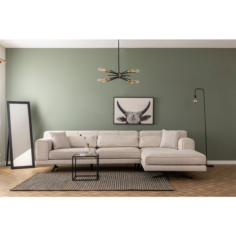 Jivago Corner Right (L2-Chl) - Bež Ugaona Sofa slika 1