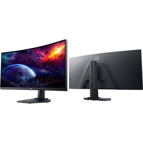 Monitor Dell 34" S3422DWG, VA, WQHD, 144Hz, 1ms, DP, HDMI,  zakrivljeni slika 1