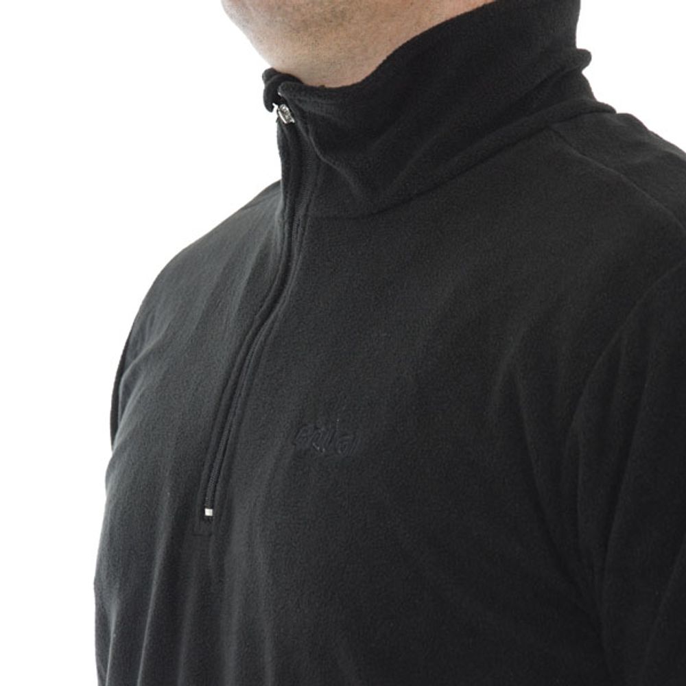 Brugi Duks Fleece za Muškarce - Crni slika 3