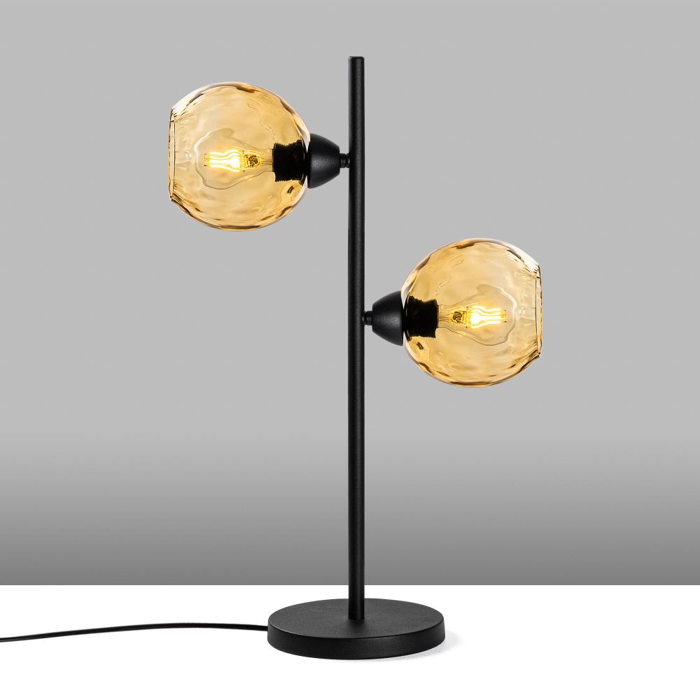 Benek - Žuta i Crna Stolna Lampa slika 5