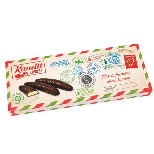 Kandit Xmas Choco banana 280 g slika 1