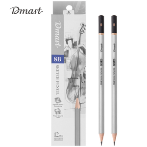 Deli grafitne olovke za skiciranje 8B DMAST-PEBEO 1/12 EC392-8B