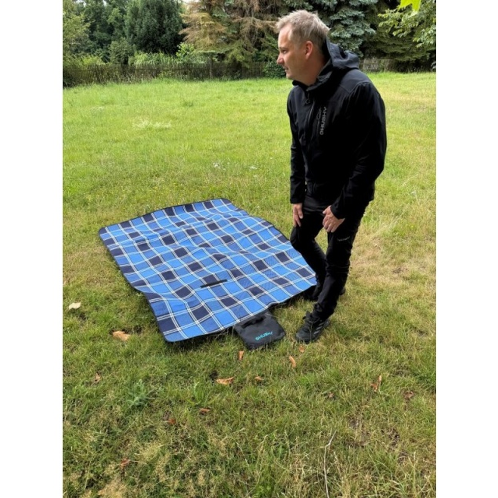 HUSKY Deka za piknik Covery 150x200cm Blue slika 3