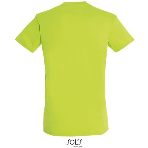 REGENT unisex majica sa kratkim rukavima - Apple green, L  slika 6