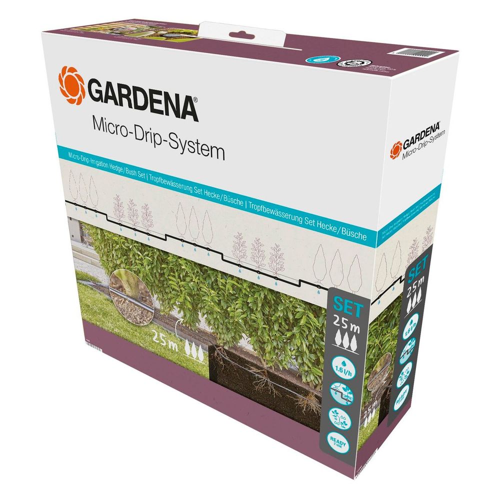  GARDENA Set za zalijevanje zive ograde 25m slika 2