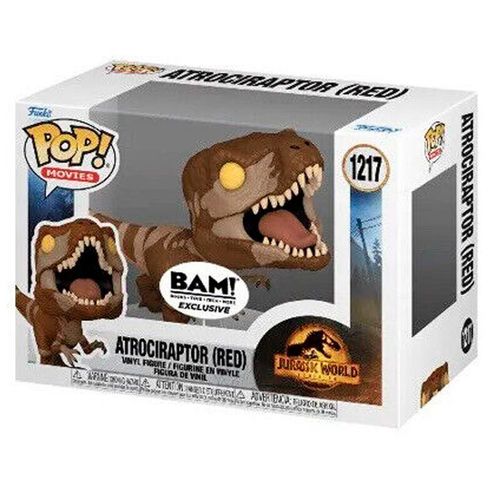 Ekskluzivna POP figura Jurassic World 3 Atrociraptor Red slika 3