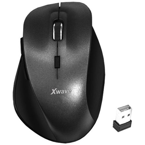 Xwave LW-9 Miš bežični optički USB do 1600dpi/2.4Ghz/6-10m/6 tastera/ergonomski slika 1