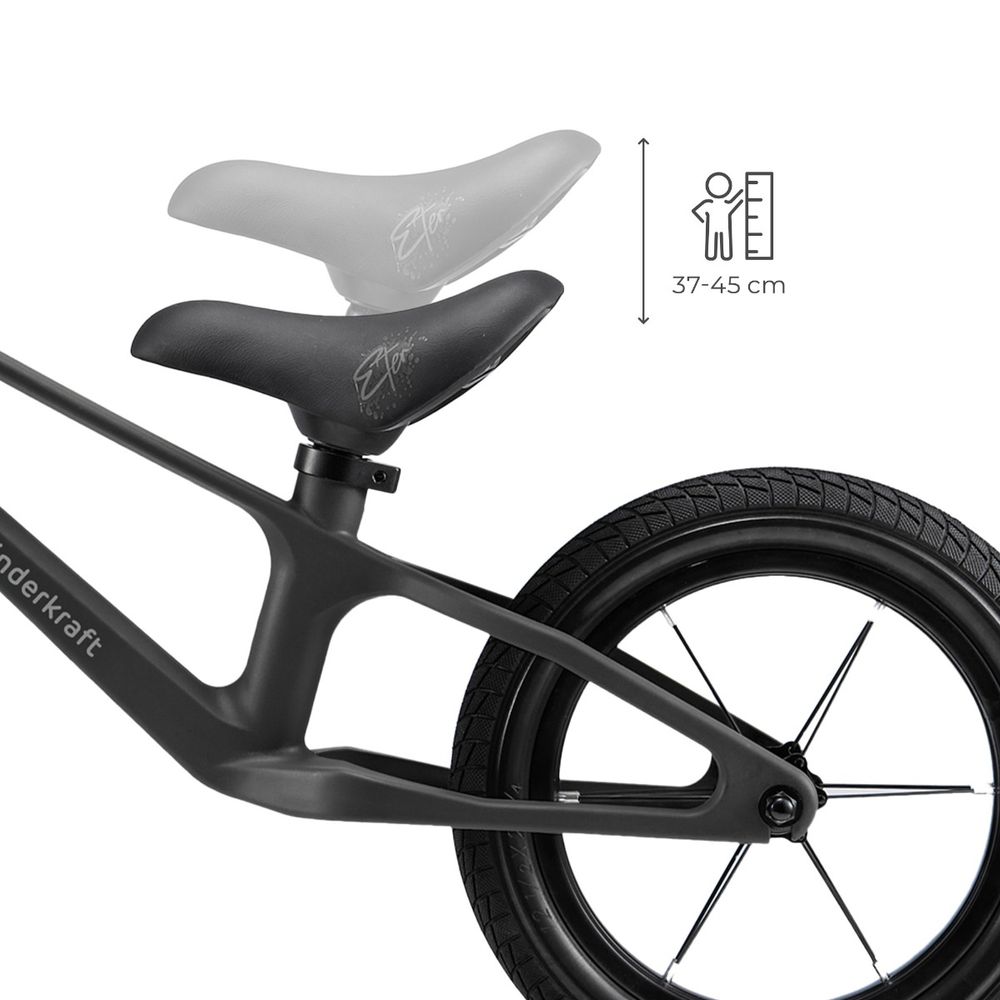 Kinderkraft Balans bicikl Eter, Black slika 7