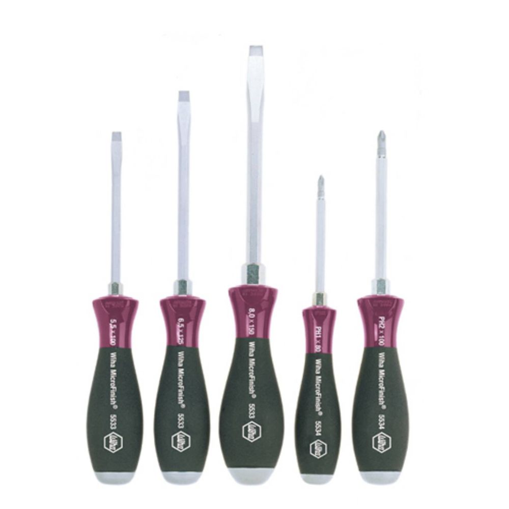 Wiha Izvijači Set Microfinish 5 Dijelova slika 1