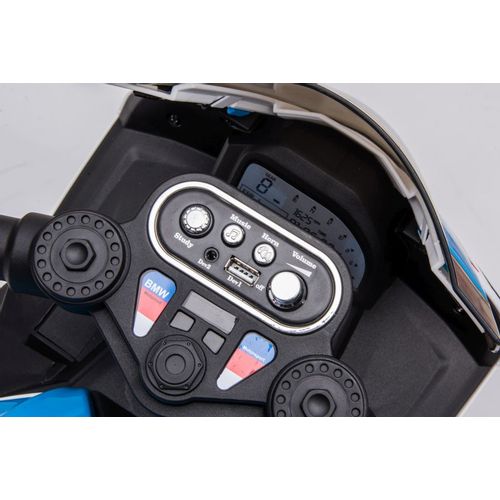 Licencirani BMW HP4 plavi - motor na akumulator slika 5