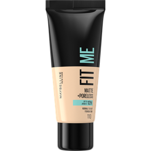 Maybelline New York Fit Me Matte+Poreless Tekući puder 110 Porcelain
