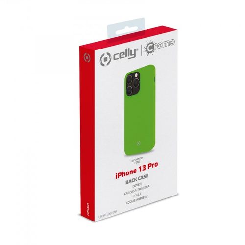 CELLY Futrola CROMO za iPhone 13 PRO u FLUORESCENTNO ZELENOJ boji slika 4