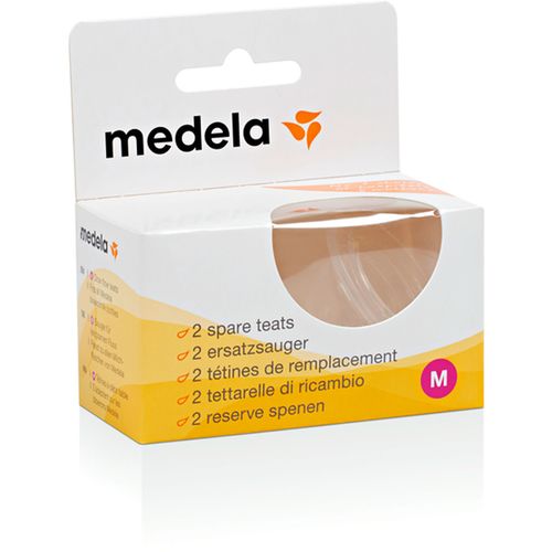 Medela - Spare Teats Size M cucla za flašicu M (2 kom) slika 2