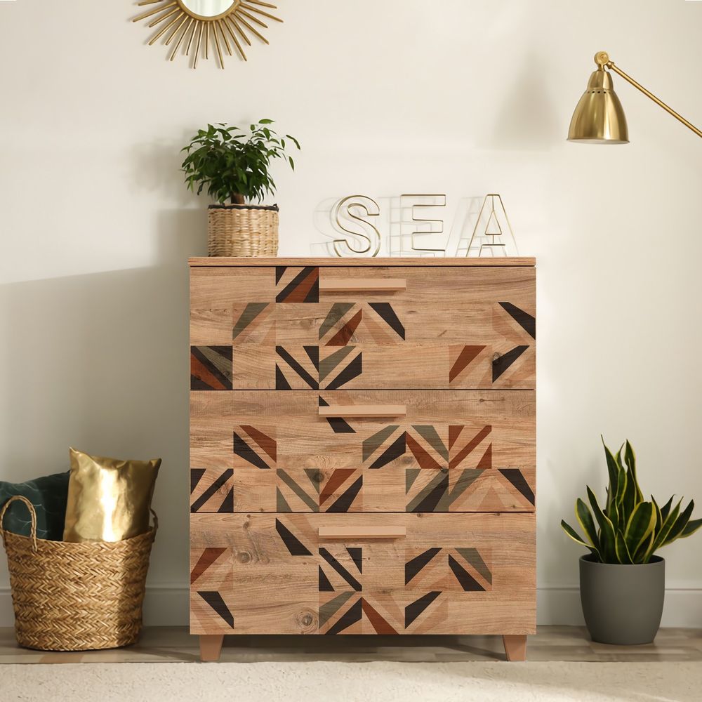 Komoda Leva Gravis Triangle Atlantic Pine slika 1