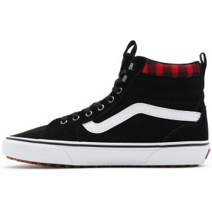 Ženske Casual Tenisice Vans Filmore Hi VansGuard Crvena Crna