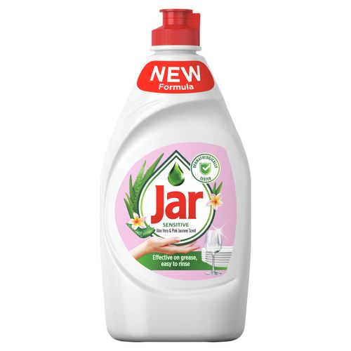 Jar Sensitive Aloe Vera & Pink Jasmine tekući deterdžent za pranje posuđa 450ml slika 1