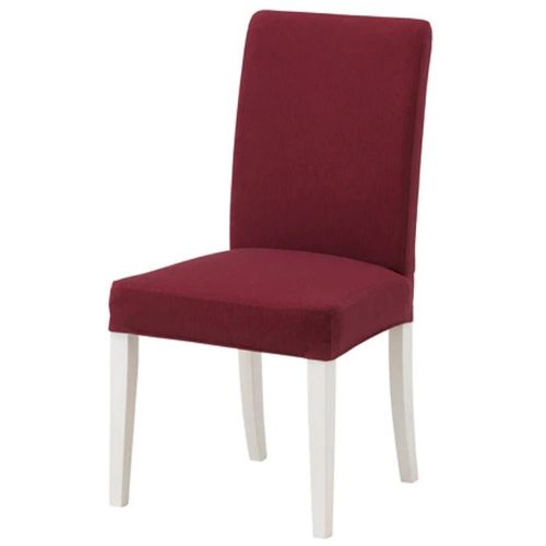 Sterling Navlaka za stolicu rastezljiva plišana tamno crvena slika 1