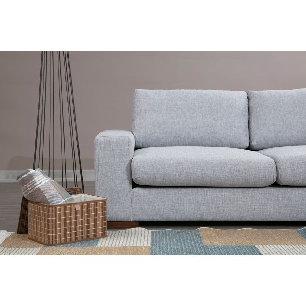 Siva Ugaona Sofa Loop 2 slika 4