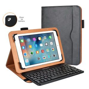 MAXMOBILE TABLET TORBICA FLIP 9.7"-11.5" BLACK sa tipkovnicom