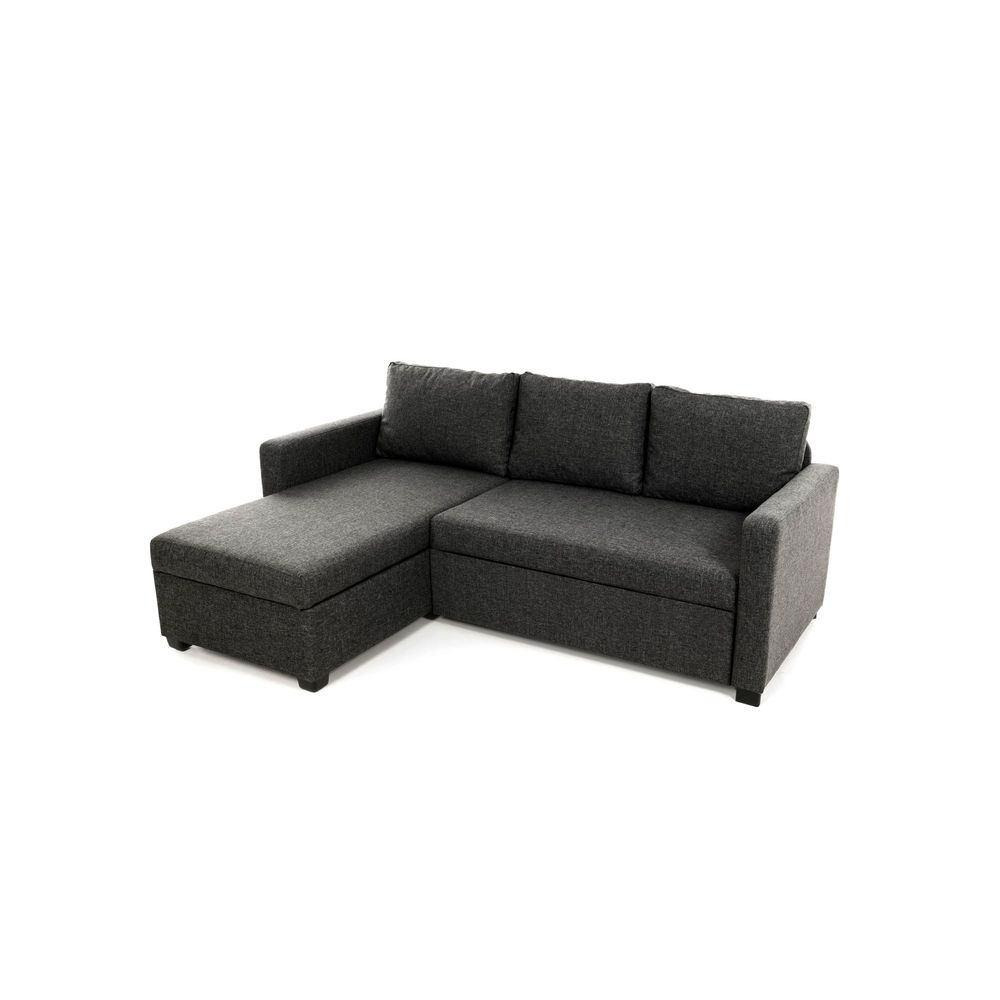 Krevetna ugaona sofa Kado – siva slika 10