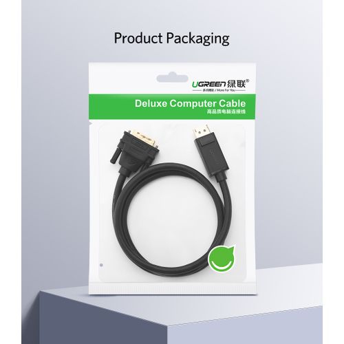 Ugreen DisplayPort na DVI (24+1) kabel 1.5m - polybag slika 2