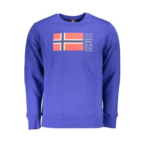 NORWAY 1963 MEN'S BLUE ZIPLESS SWEATSHIRT