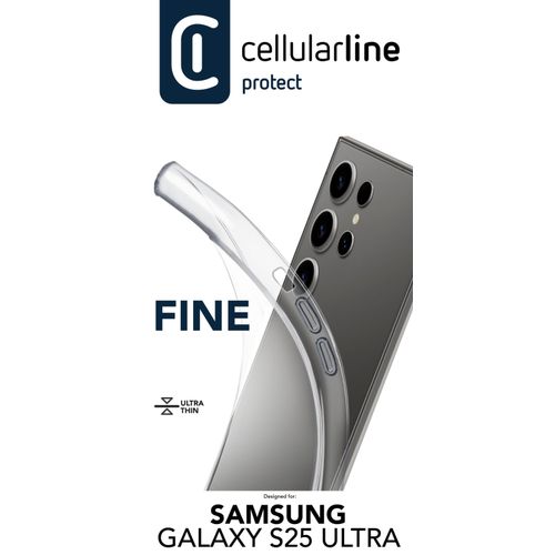 Cellularline Fine silikonska maskica za Samsung Galaxy S25 Ultra slika 2