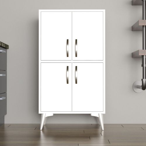 MDL0201 White Multi Purpose Cabinet slika 1