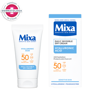 Mixa invisible dnevna krema spf 50​