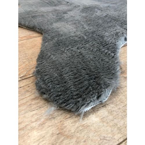 Post Plush - Dark Grey Dark Grey Carpet (80 x 120) slika 2