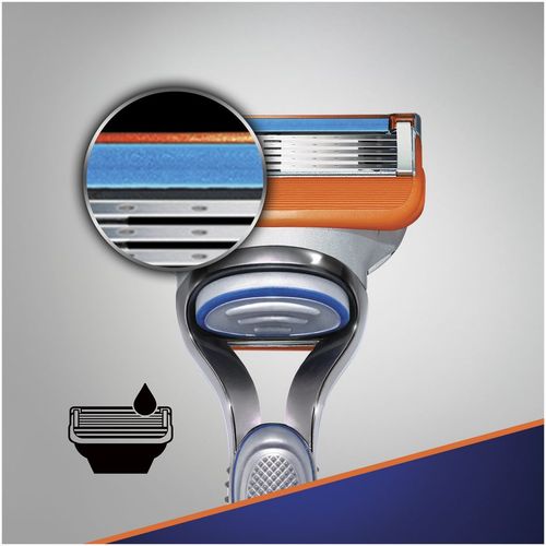 Gillette Poklon paket Brijač Fusion5 + Gel za brijanje Sensitive slika 7