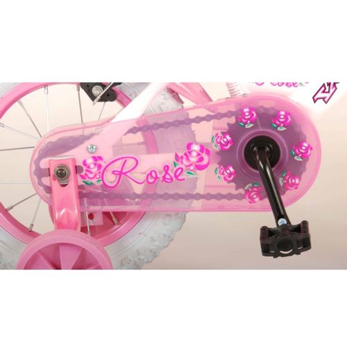Volare dječji bicikl Rose 12" s dvije ručne kočnice roza slika 6