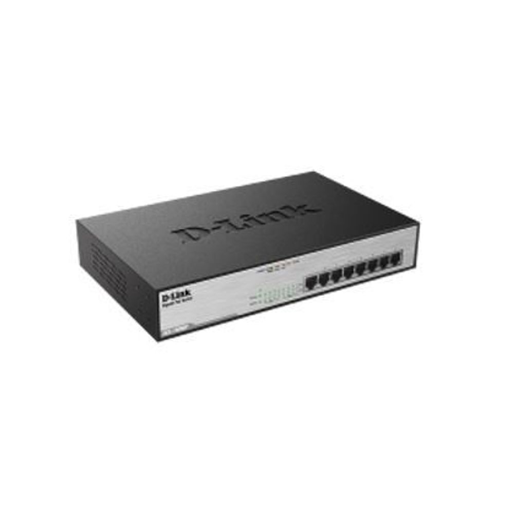 D-Link switch neupravljivi, DGS-1008MP slika 1