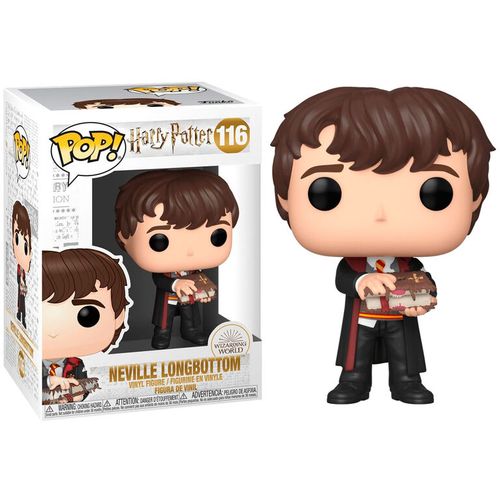 POP figure Harry Potter Neville with Monster Book slika 2