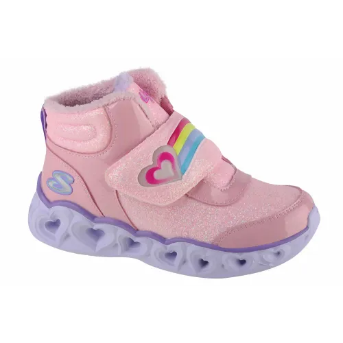 Skechers Heart Lights - Brilliant Rainbow dječje čizme 302669l-PKLV slika 5