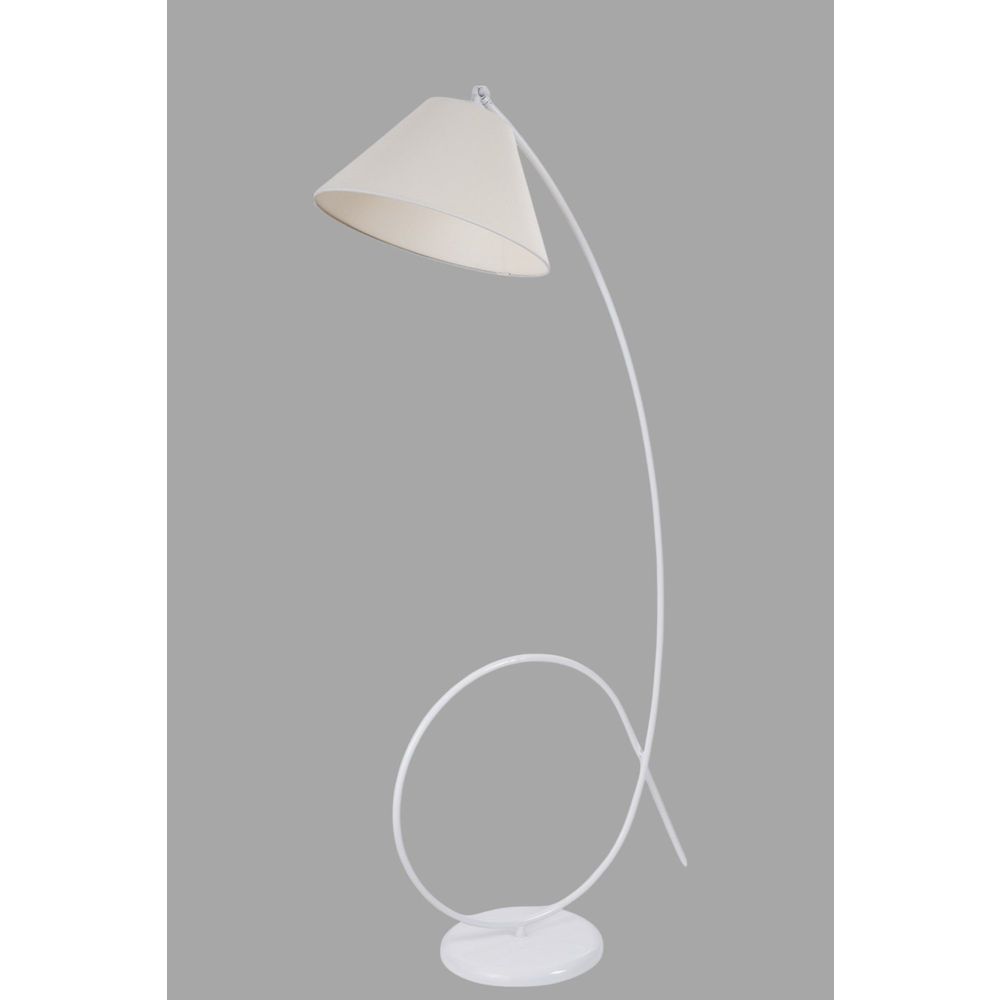 Opviq Podna lampa 354, krem, bijela slika 3