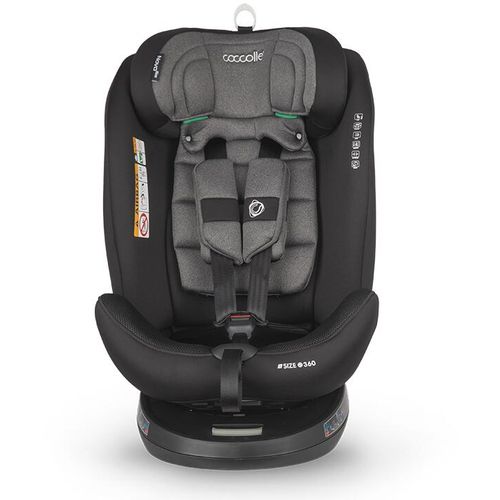 Coccolle® Autosjedalica Nova iSize 360° 40-150cm Isofix, Diamond Black slika 3