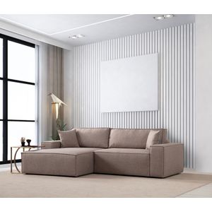 Pırlo Kutni Sofa na Razvlačenje - Smeđa