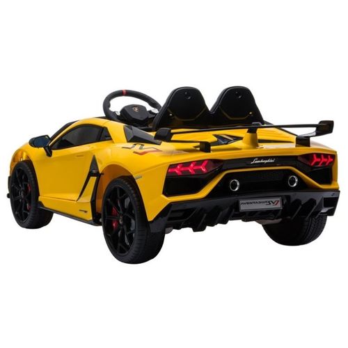 Licencirani Lamborghini Aventador žuti - auto na akumulator slika 5