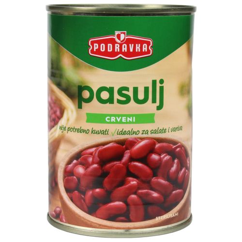 Podravka crveni pasulj 400g slika 1