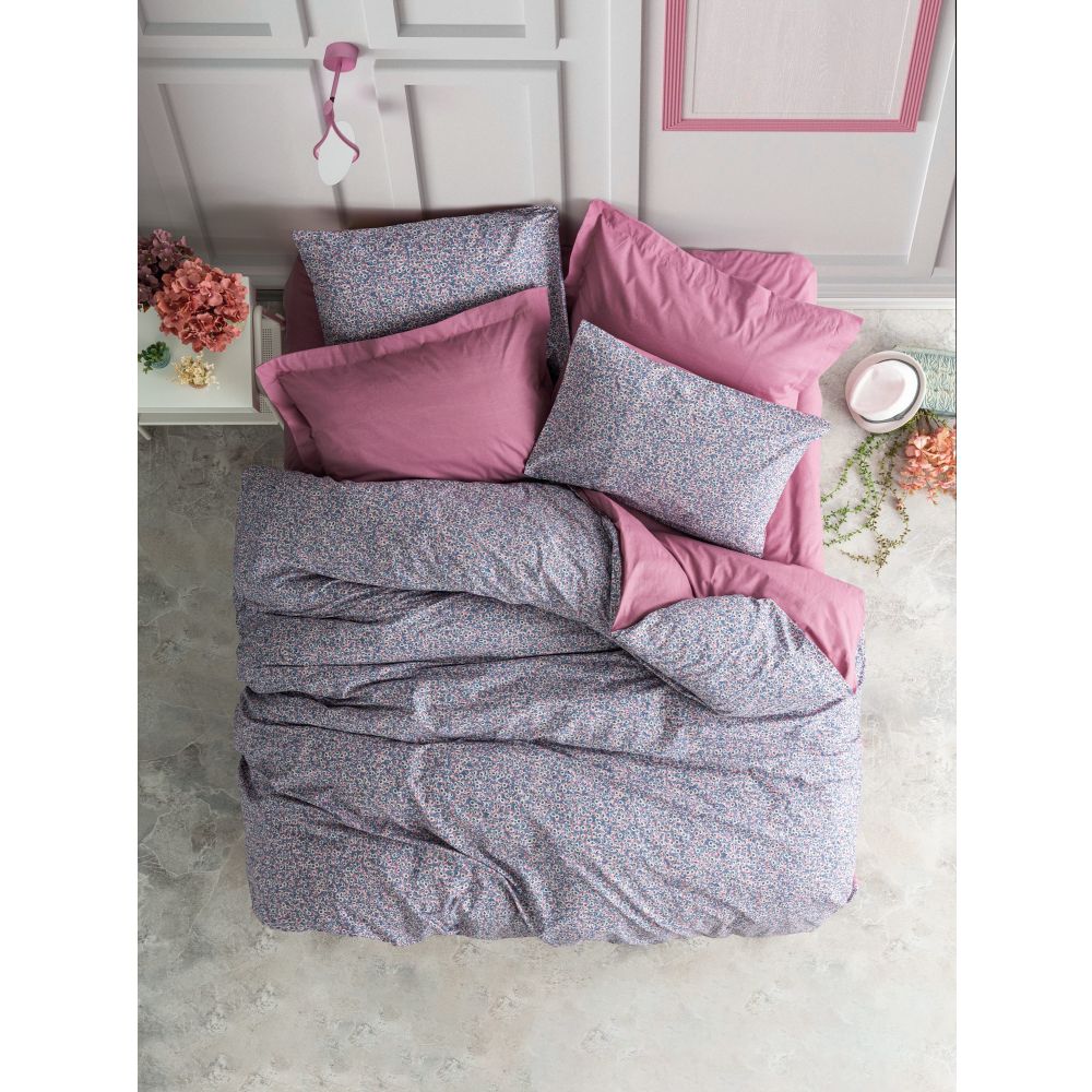 Penny - Dusty Rose Purple Ranforce Set Posteljine slika 1