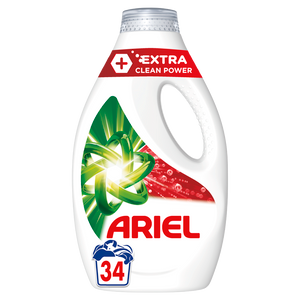 Ariel tekući deterdžent za pranje rublja Extra Clean 34 pranja/1,7l