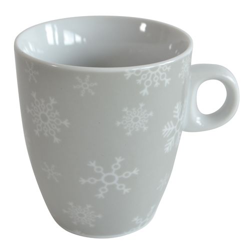 Sigma Ng Porcelan Šolja 200Ml (Siva/Bela Pah) Jh-Mug8-Gw slika 1